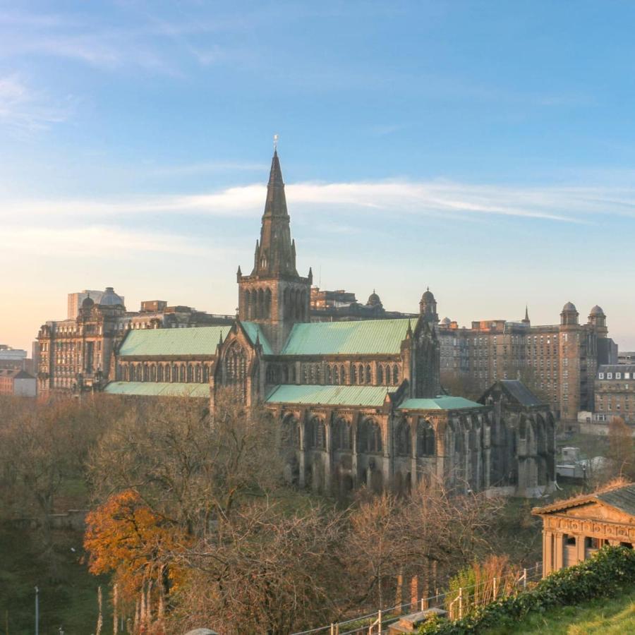 1 Bedroom Flat In The Heart Of Merchant City Glasgow Eksteriør billede