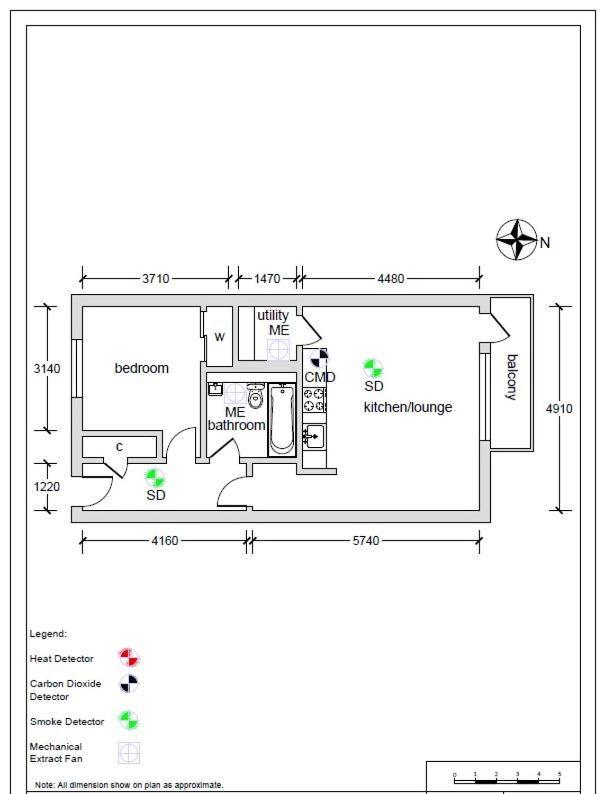 1 Bedroom Flat In The Heart Of Merchant City Glasgow Eksteriør billede