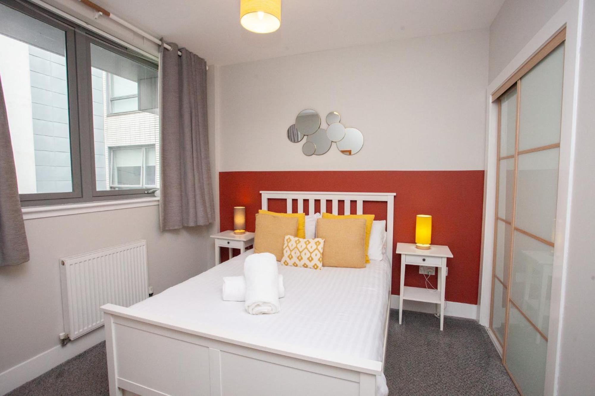 1 Bedroom Flat In The Heart Of Merchant City Glasgow Eksteriør billede